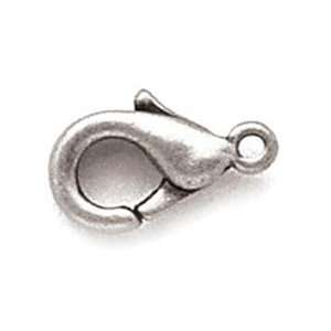  Blue Moon Burnished Findings Silver Lobster Clasps 6/Pkg 