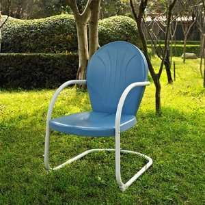 Crosley Griffith Metal Outdoor Chair Patio, Lawn & Garden