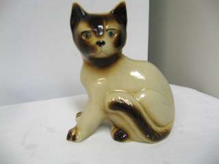 Older Made in BRAZIL Ceramic/Porcelain CAT FIGURINE  