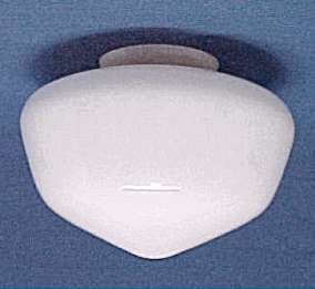 White Glass 3 1/4 X 5 1/4 Ceiling Fan Light Globe Shade  