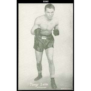 1947 Exhibits Regular (Boxing) Card# 224 Tony Zale (Chicago) ExMt 