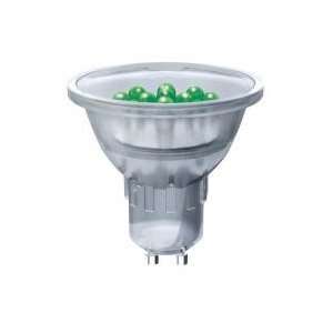  Generic 12 Led Gu10 Green Dno