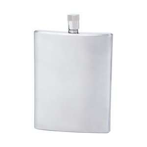 Maxam 2.5oz Personal Sized Stainless Steel Flask Features Brushed 