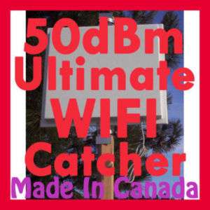 50dBm Wireless Internet Signal Booster USB Antenna WIFI  