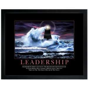  Successories Leadership Lighthouse Motivational Poster 