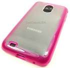   SAMSUNG EPIC TOUCH 4G SPRINT GALAXY S2 BLACK CLEAR TPU SOFT COVER CASE