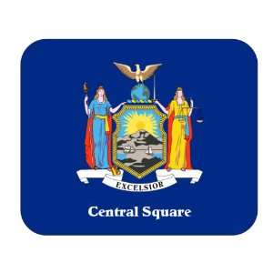  US State Flag   Central Square, New York (NY) Mouse Pad 