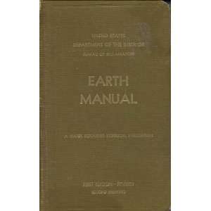  Earth Manual  A Guide to the Use of Soils As Foundations 