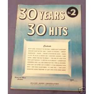  30 Years 30 Hits, Words and Music Complete, No. 2 Various 
