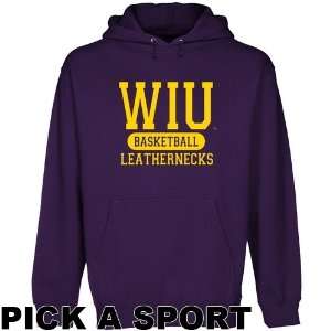  WI Leathernecks Hoodie Sweatshirt  Western Illinois 