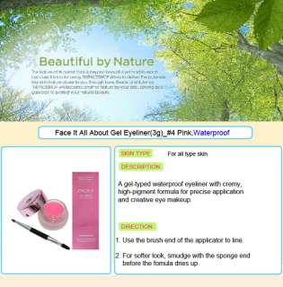 The Face shop]Face It All About Gel Eyeliner_#4 Pink  