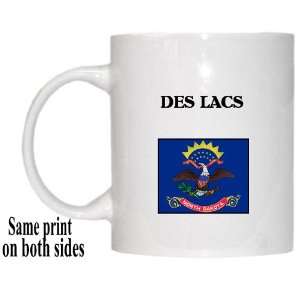  US State Flag   DES LACS, North Dakota (ND) Mug 