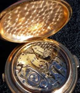  pocket watch, Charles Locle minute repetition, Chronograph, calendar 