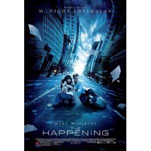  Happening (Blue) Movie Poster Double Sided Original 27x40 