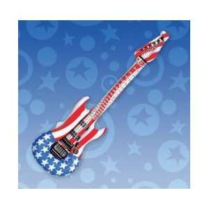  Stars and Stripes USA 42 Inch Guitar Inflate Toys & Games