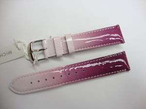 New Original Michele Purple /Pink Watch Band 16 mm  