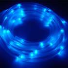 Qty 4   SOLAR ROPE / TUBE LIGHT, 100 LED, Blue, Flipo