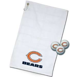  Chicago Bears Golf Gift Box Set Includes 3 Barrel Head 