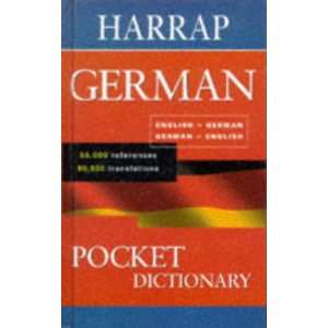  Harrap Pocket German Dictionary Hb (9780245606328) Books