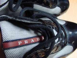 PRADA Black Americas Cup Sneakers 9.5 Italy  