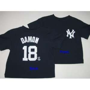  JOHNNY DAMON New York Yankees (100% Cotton) Infant T SHIRT 