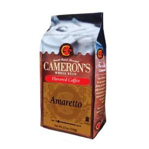 CAMERONS Whole Bean Coffee, Amaretto Grocery & Gourmet Food