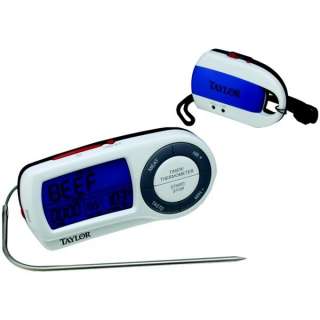 TAYLOR 1479 WIRELESS THERMOMETER w/REMOTE PAGER  