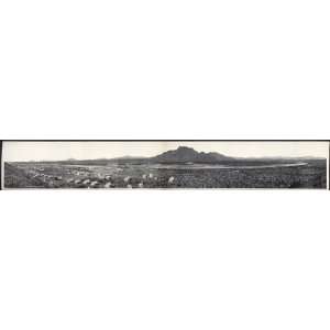   Panoramic Reprint of Diversion Dam via Mesa, Arizona