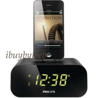 Philips AJ3270D Dual Alarm Clock w/ iPod/iPhone Dock 609585214064 