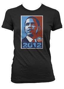   2012 Junior Girls T shirt Political Presidency Democrats Tees  
