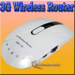 New H1 Unlocked 3G GSM LAN Wireless Router WiFi MiFi  