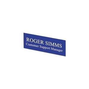  Engraved Name Plate, 2 x 8