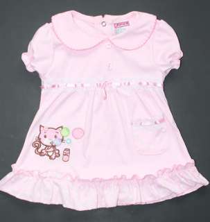 60. Angel Face (Size 18 Months)   soft pink cotton/poly dress with 