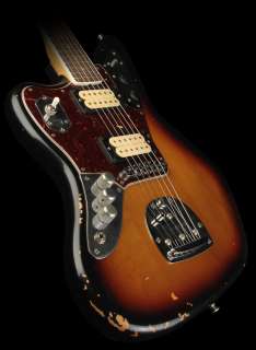   Signature Jaguar Left Handed Electric Guitar 3 Tone Sunburst  