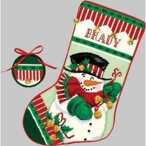  Jingle Jangle Christmas Stocking   Needlepoint Kit