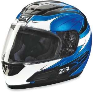  Z1R Viper Full Face Motorcycle Helmet Black/Blue Vengeance 