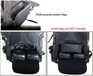   Backpack Multi purpose system Bag   Waterproof cover included.  