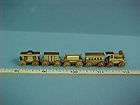 Five Car Train Set   Unpainted   Dollhouse Miniature