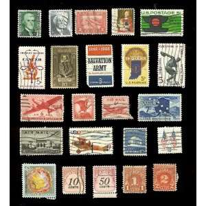  Lot of United States (23) Stamps for the Beginner 