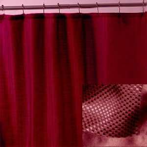 Fabric Shower Curtain Ambrosia Garnet 