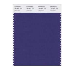  PANTONE SMART 19 3832X Color Swatch Card, Navy Blue