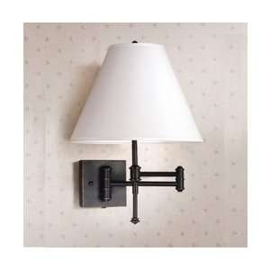  State Street Swing Arm Wall Sconce with Classic Empire 