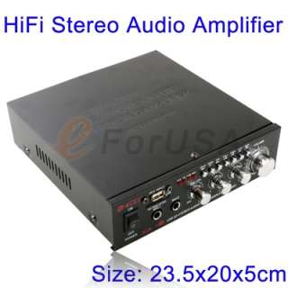 New 20W Hi Fi Stereo Audio Power Speaker Amp Amplifier (AK 601) fit 
