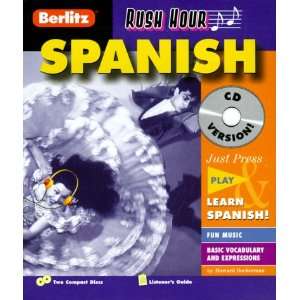  Berlitz Rush Hour Spanish (2 CD Set with Listeners Guide 
