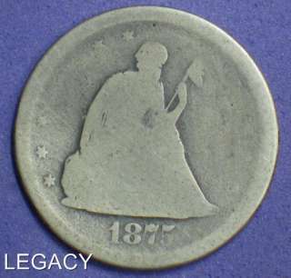 1875 S 20¢ CENT PIECE SCARCE COIN SAN FRAN RARE (RS  