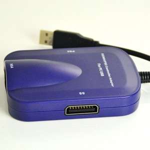 Sega Saturn   N64   PS2 Controller Adapter for PC USB  