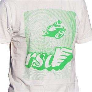  Roland Sands Designs RSD Wing T Shirt   Small/White 