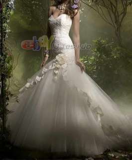   white ivory wedding dress prom gowns size 6 8 10 12 14 16​ 18  