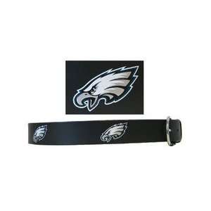 Embossed NFL Leather Belt   Philadelphia Eagles  Sports 