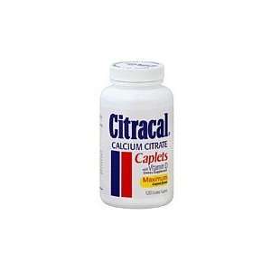 Citracal Calcium Citrate with Vitamin D Maximum Dose Coated Caplets 